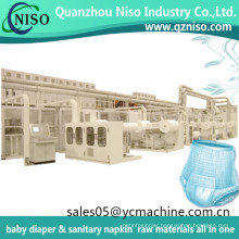 Disposable Incontinence Product Adult Pull up Diapers Manufaturing Machine